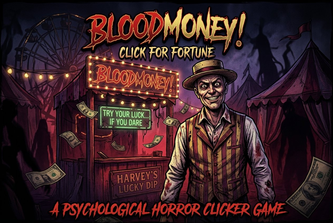 BLOODMONEY! - Harvey Harvington's Psychological Horror Booth