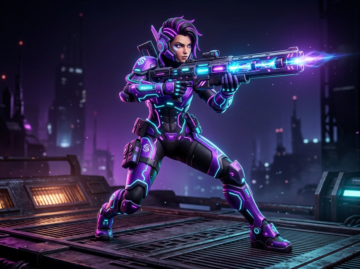 Featured gaming warrior character