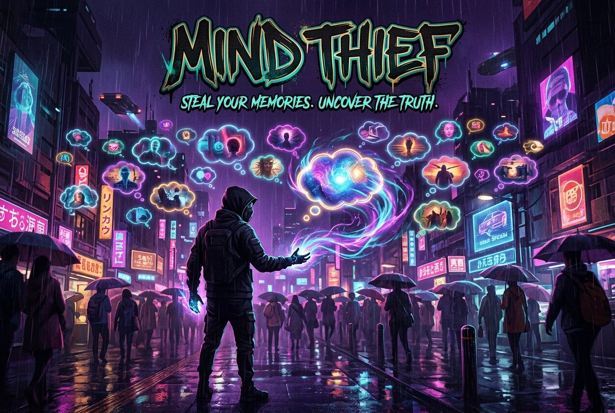 Mind Thief - Cyberpunk Thought Snatcher